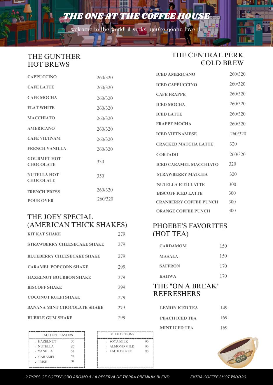 Food Menu cover preview